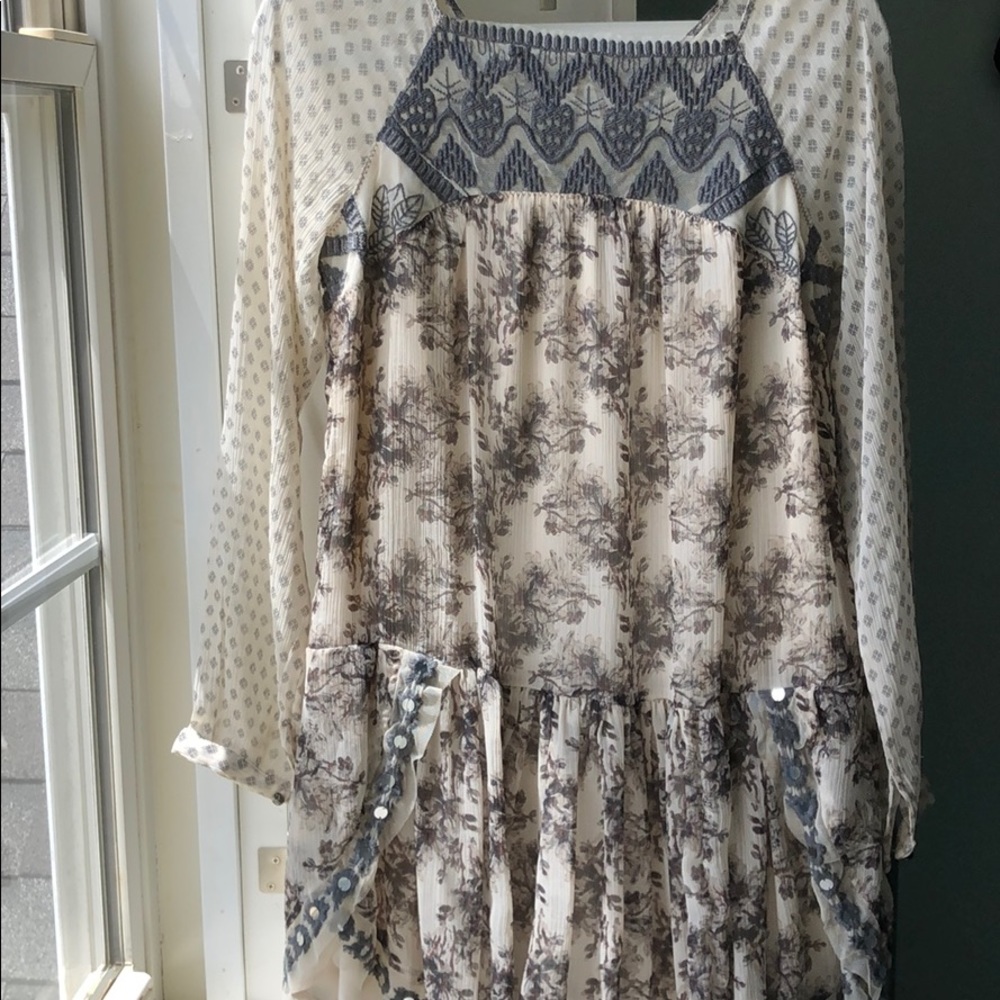 Free People Chiffon Dress